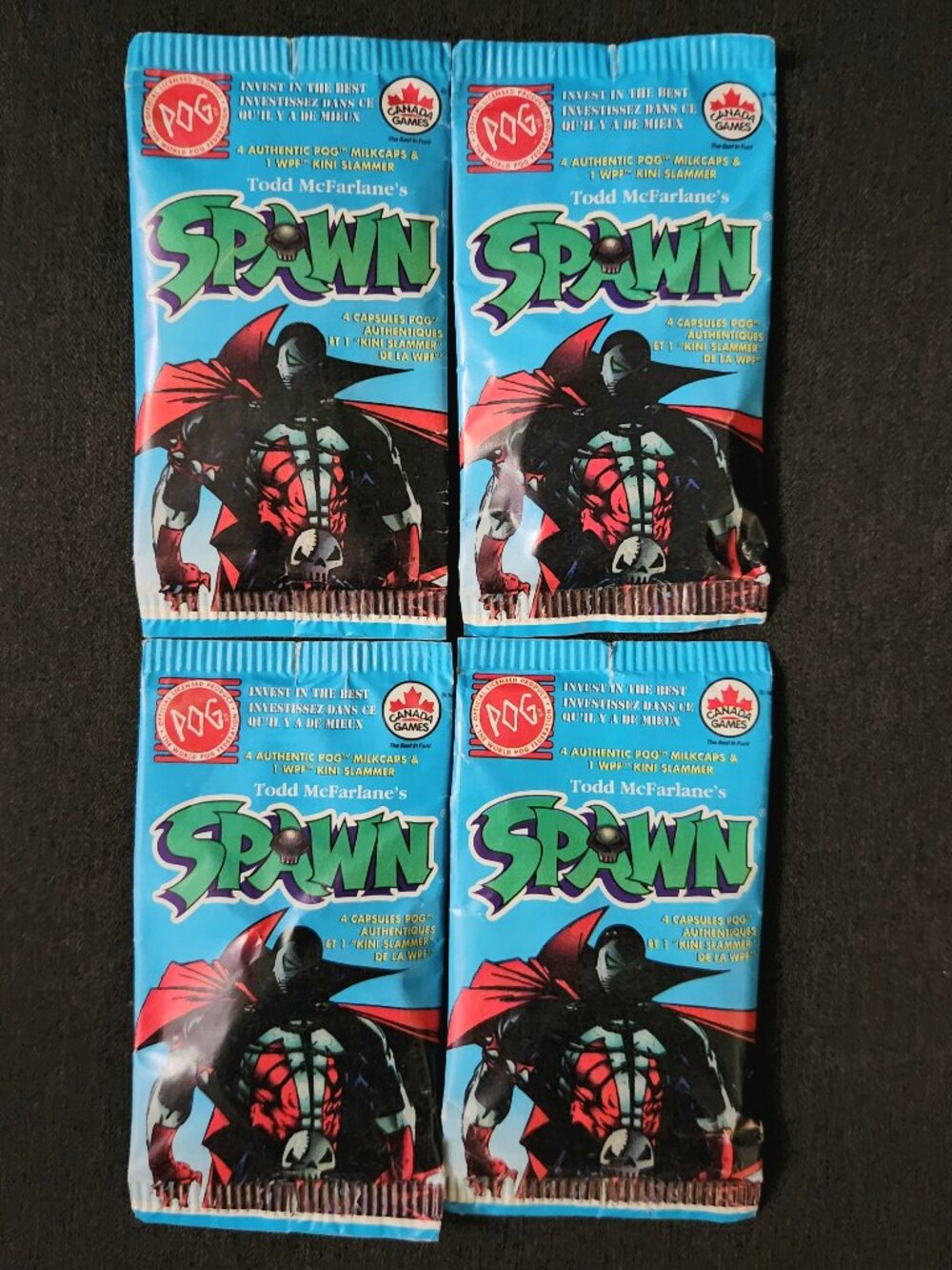Sealed Packs of Spawn POG